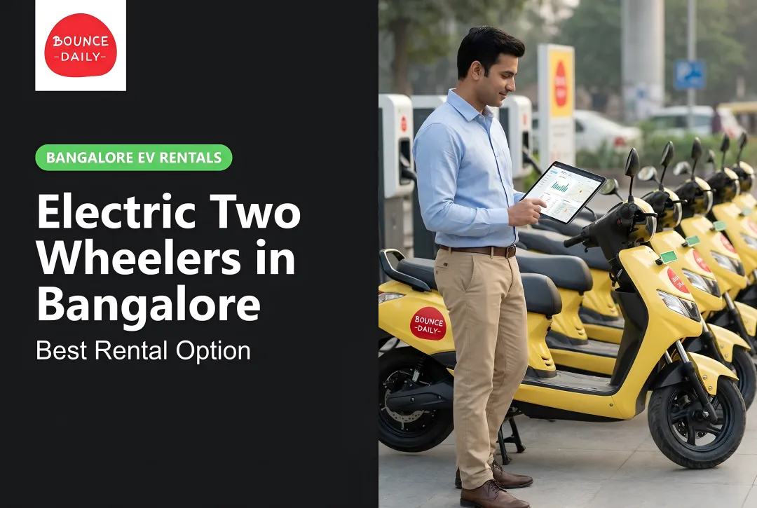 Electric Two Wheelers in Bangalore: Best Rental Option