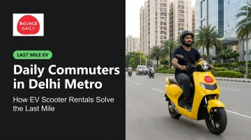 Daily Commuters in Delhi Metro: How EV Scooter Rentals Solve the Last Mile
