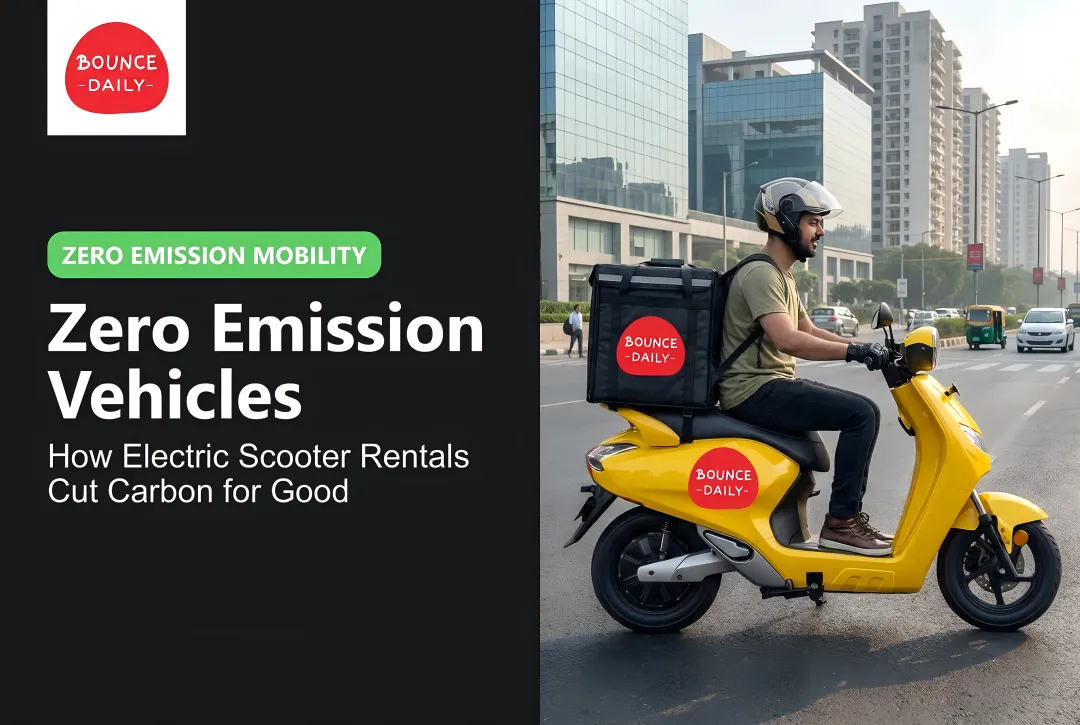 Zero Emission Vehicles: How Electric Scooter Rentals Cut Carbon for Good