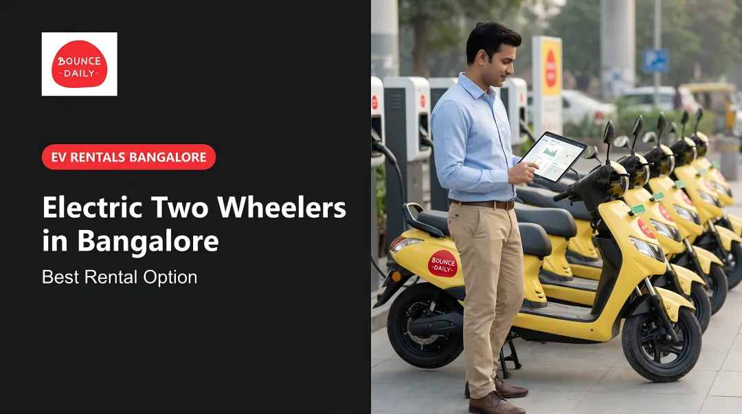 Electric Two Wheelers in Bangalore: Best Rental Option