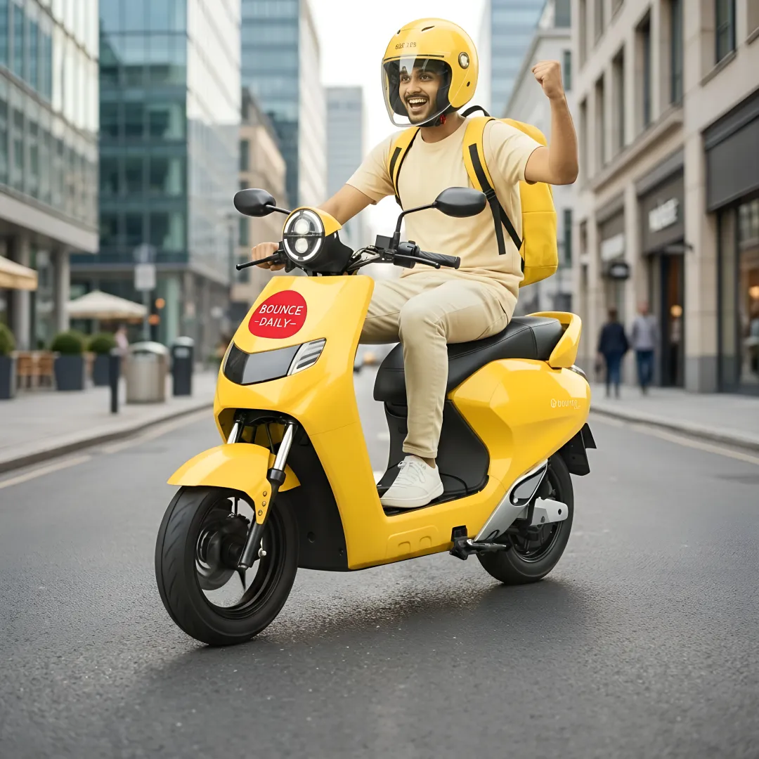 Electric scooty rental for daily riders in Noida