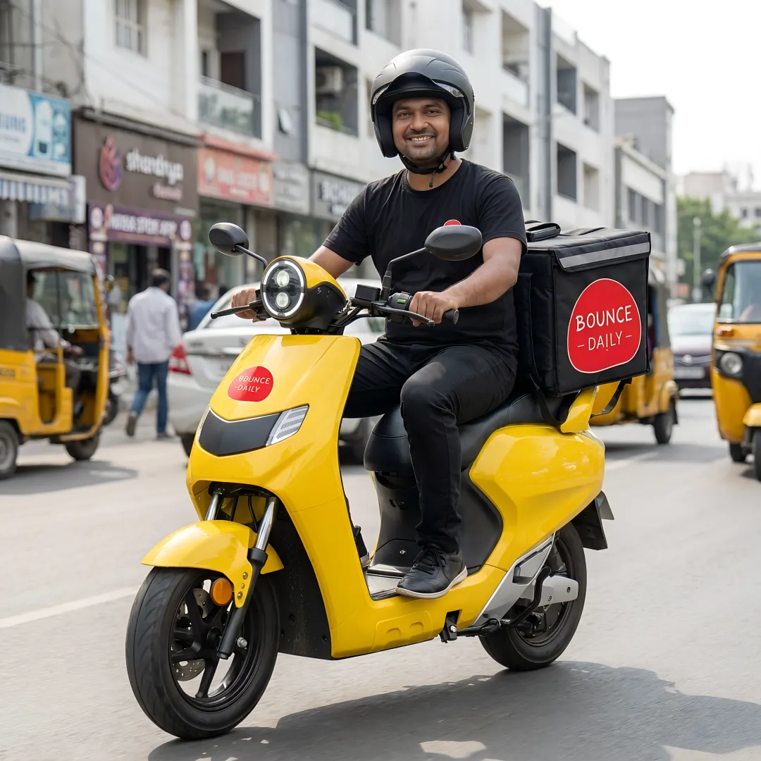 Electric Scooter Rental in India for Delivery Riders