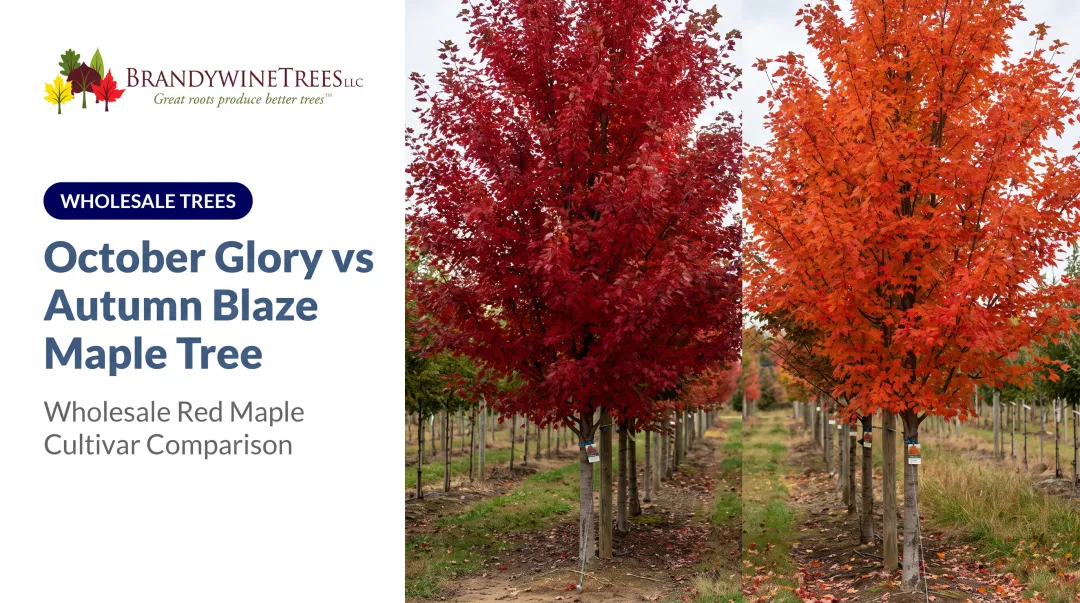 October Glory vs Autumn Blaze Maple Tree