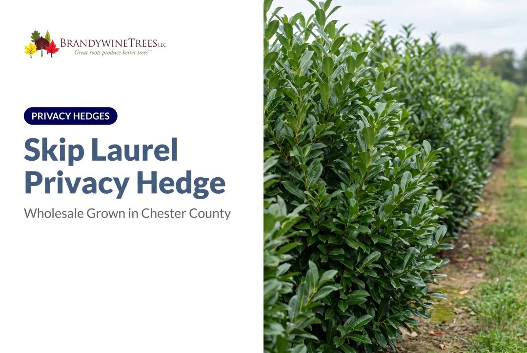 Skip Laurel Privacy Hedge