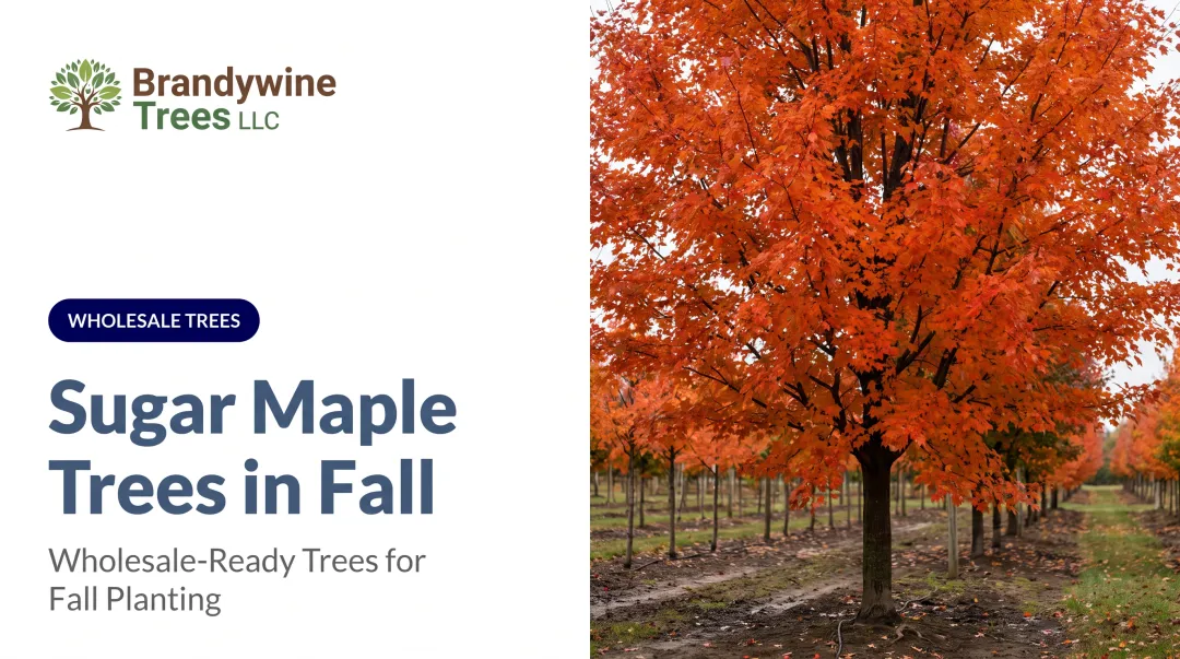Sugar Maple Trees in Fall