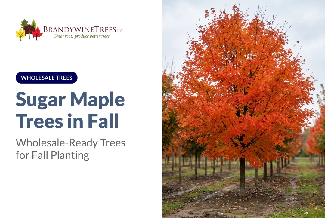 Sugar Maple Trees in Fall