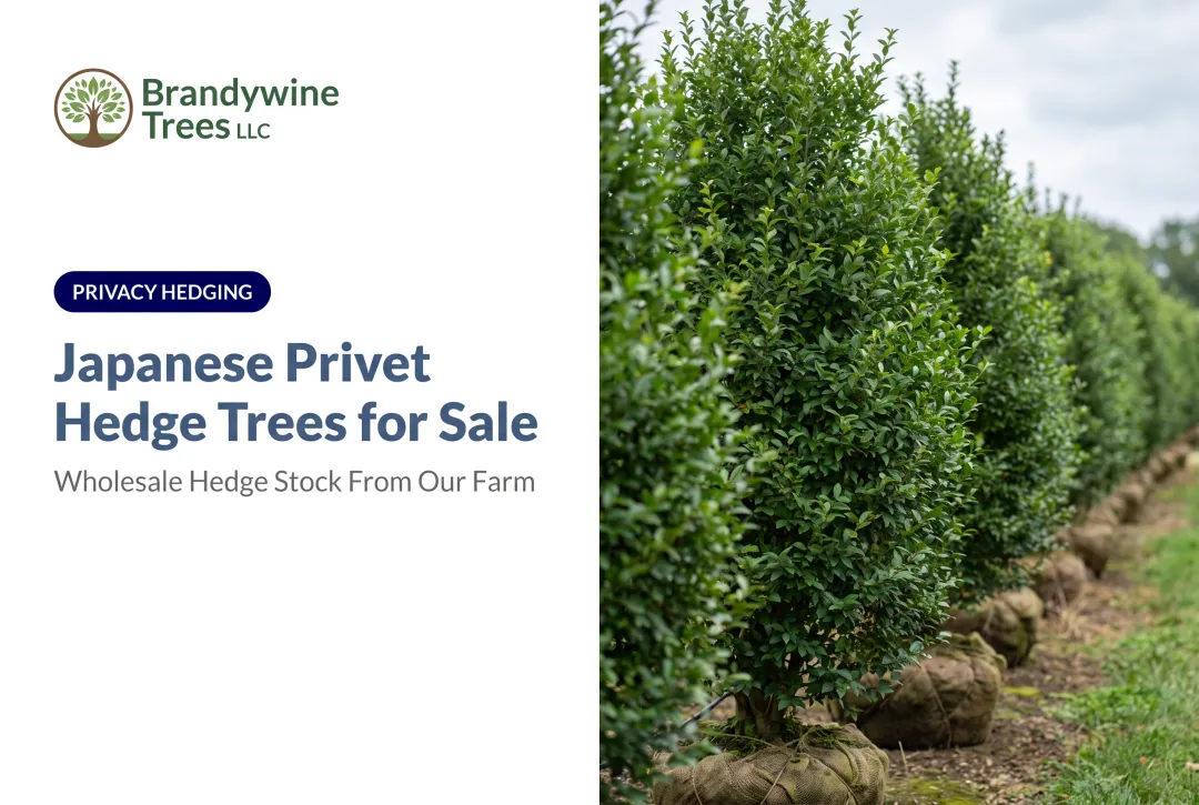 Japanese Privet Hedge Trees for Sale