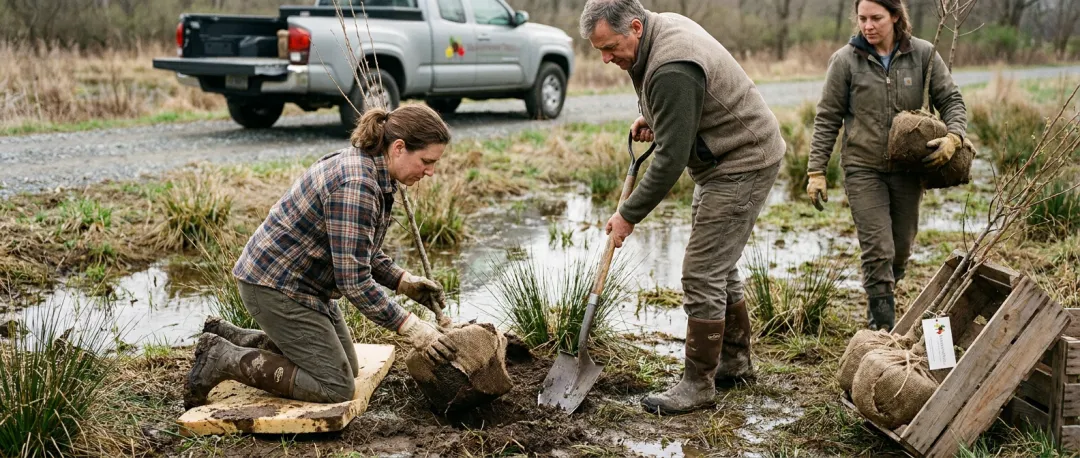 Reforestation & Wetland Restoration