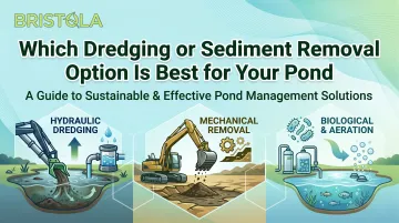 Which Dredging or Sediment Removal Option Is Best for Your Pond