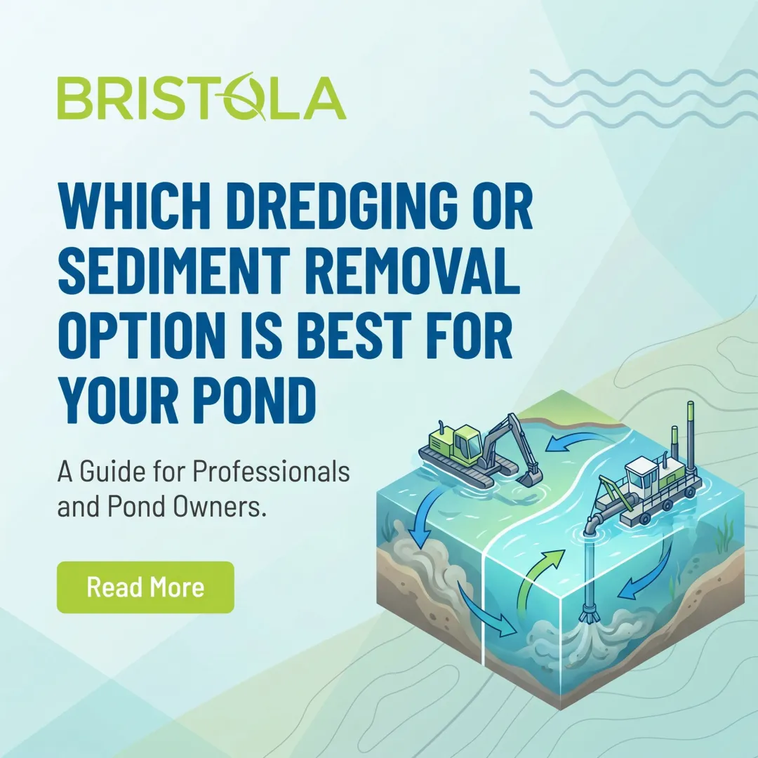 Which Dredging or Sediment Removal Option Is Best for Your Pond