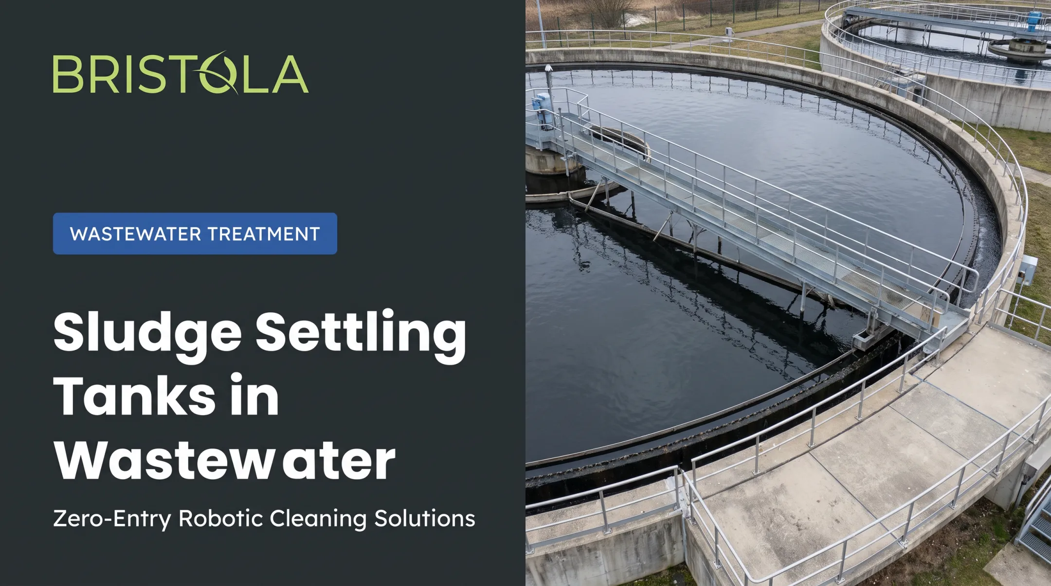 Sludge Settling Tanks in Wastewater