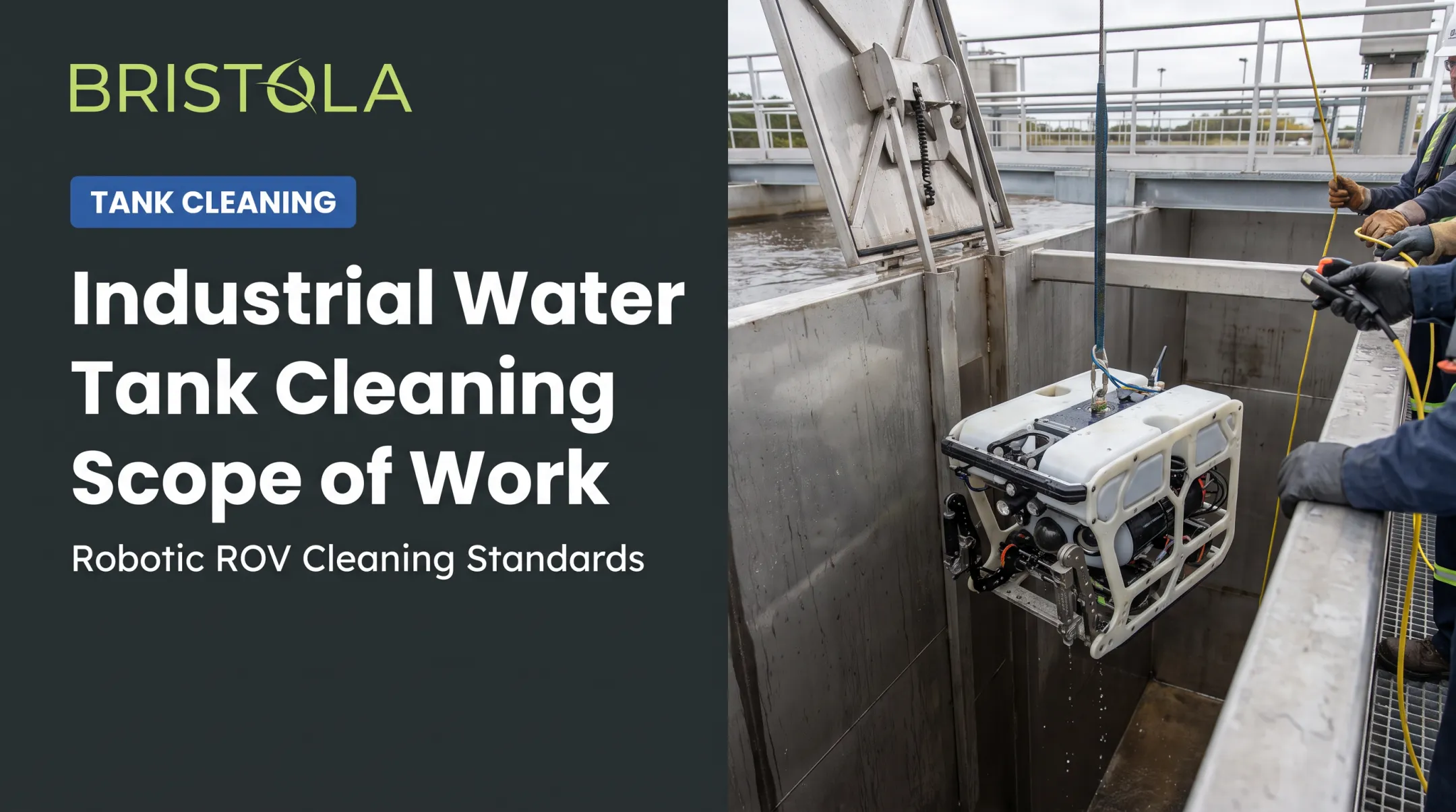 Industrial Water Tank Cleaning Scope of Work