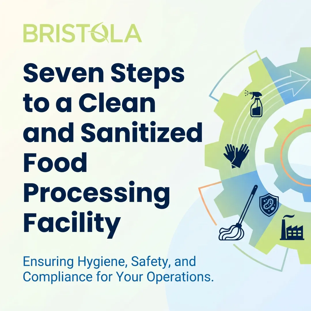 Seven Steps to a Clean and Sanitized Food Processing Facility