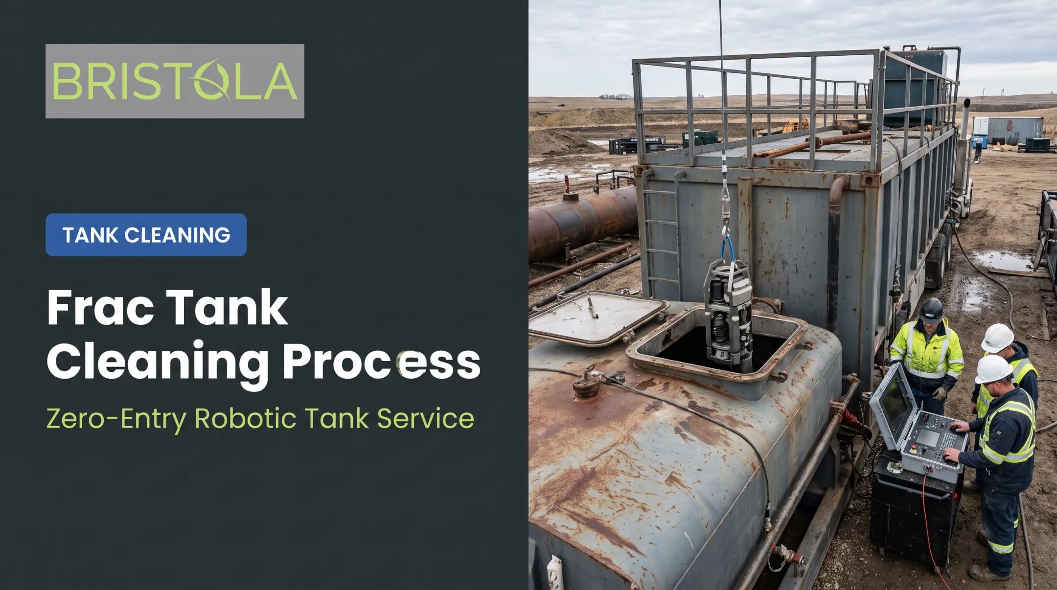 Frac Tank Cleaning Process