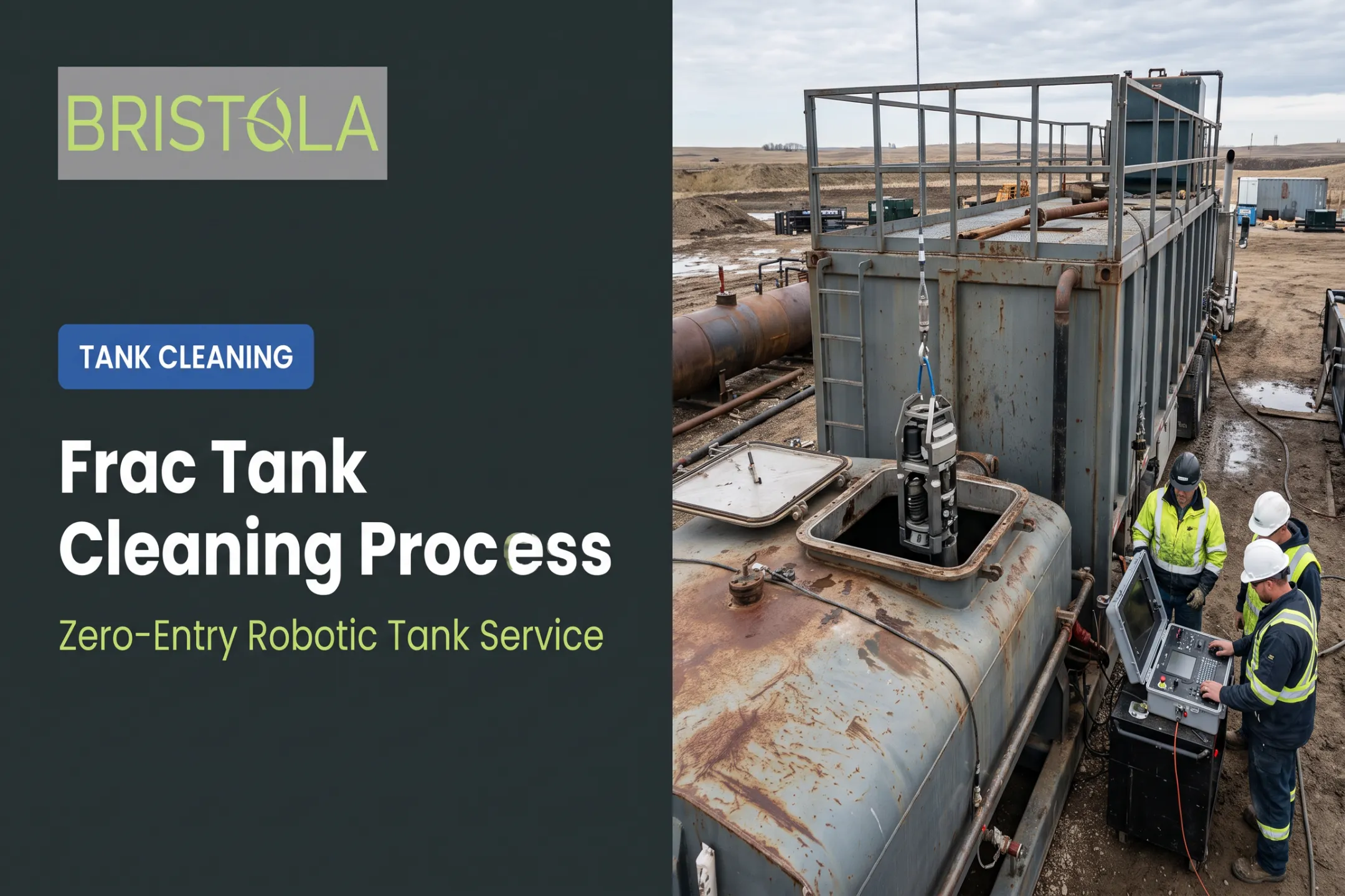 Frac Tank Cleaning Process