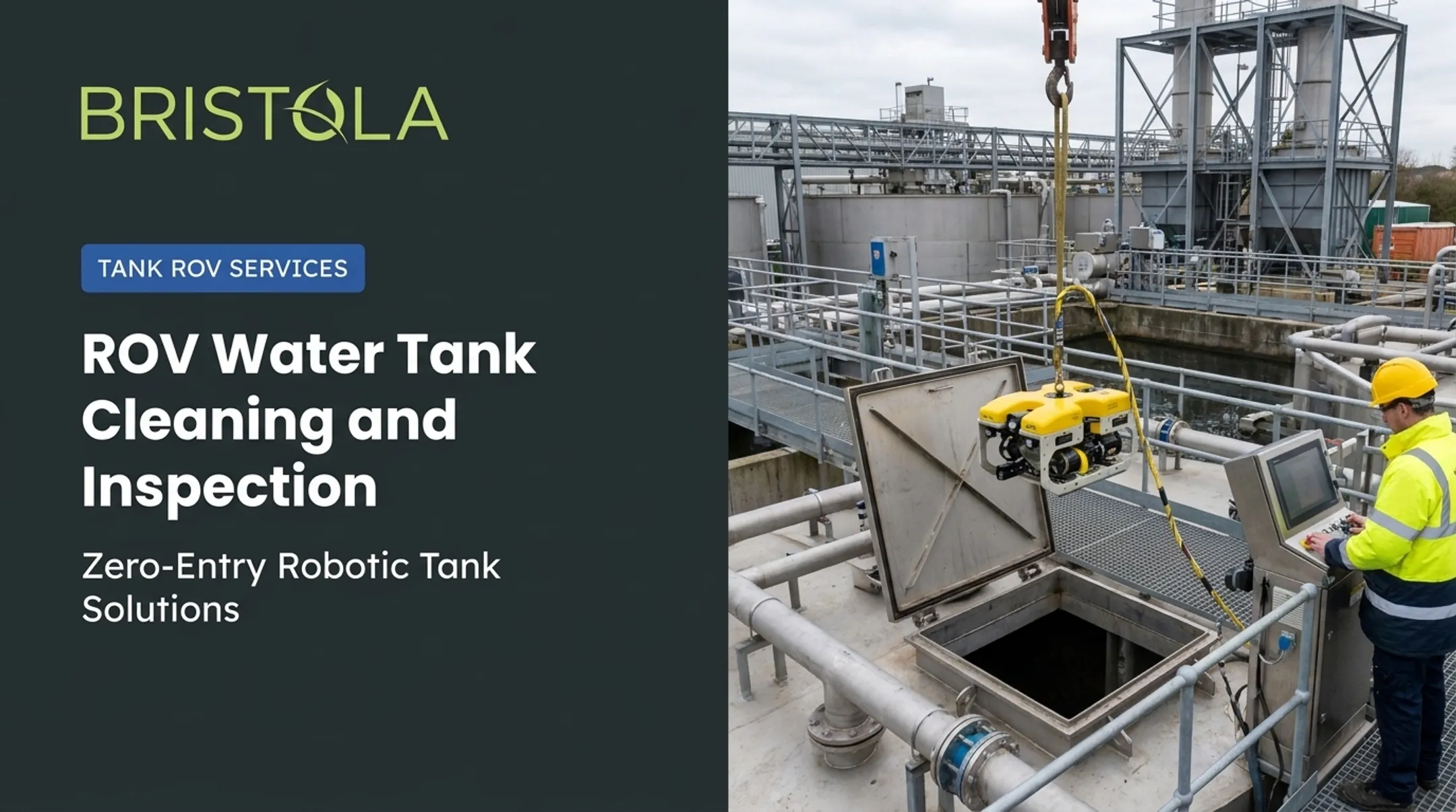 ROV Water Tank Cleaning and Inspection