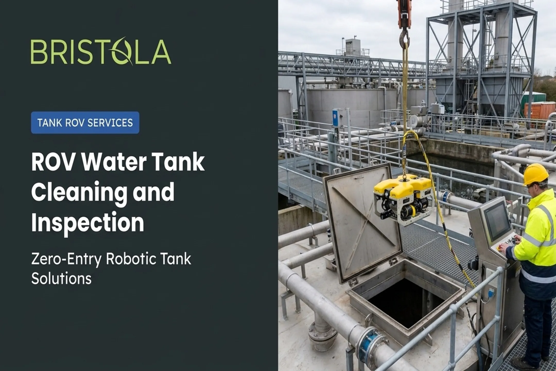 ROV Water Tank Cleaning and Inspection
