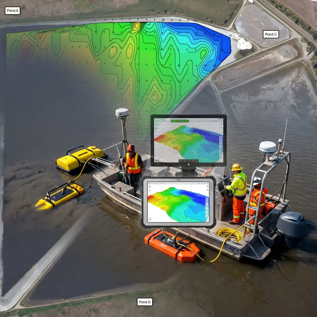 Professional Sediment Surveys & Mapping Services