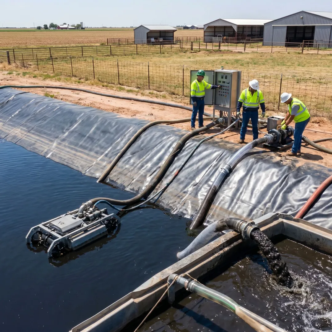 Lagoon Dredging & Farm Waste Management Equipment