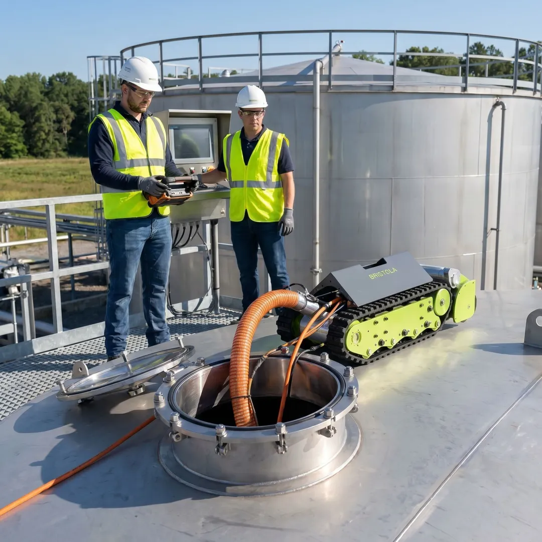 Robotic Tank Inspection Services — Minimal Entry Point Solutions