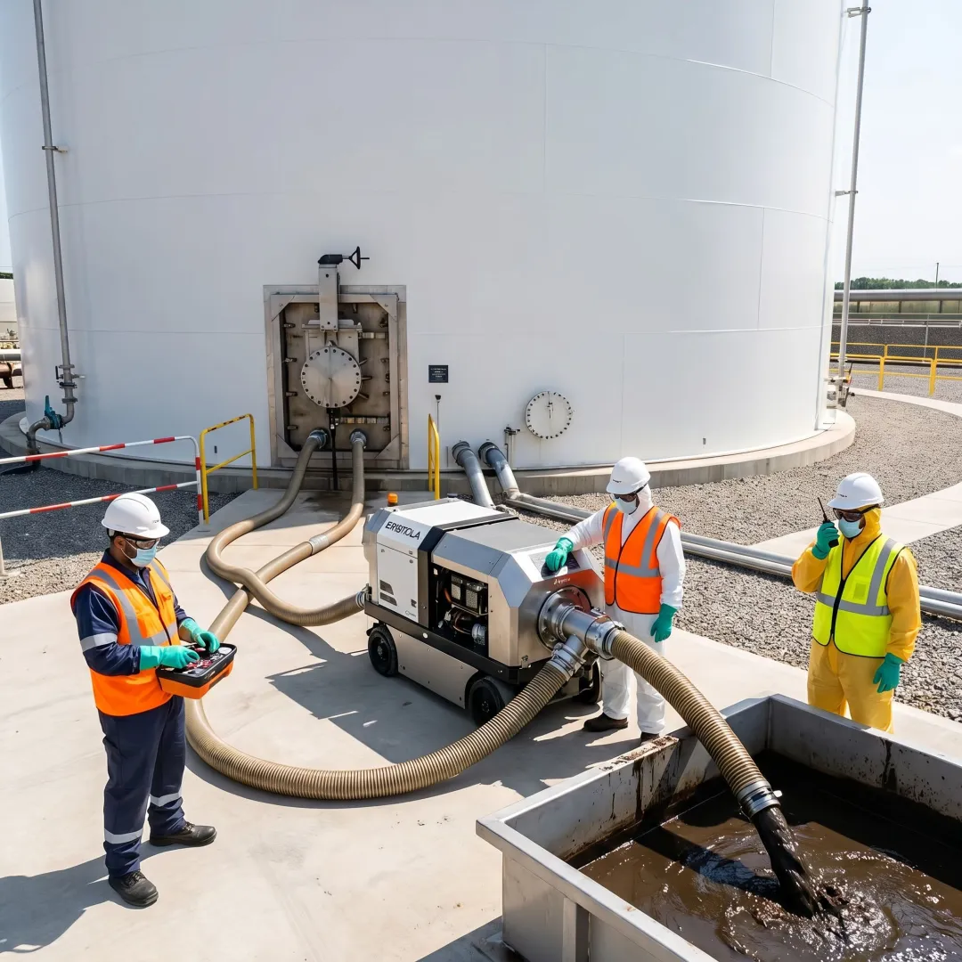 Sludge Removal Services in Houston, TX