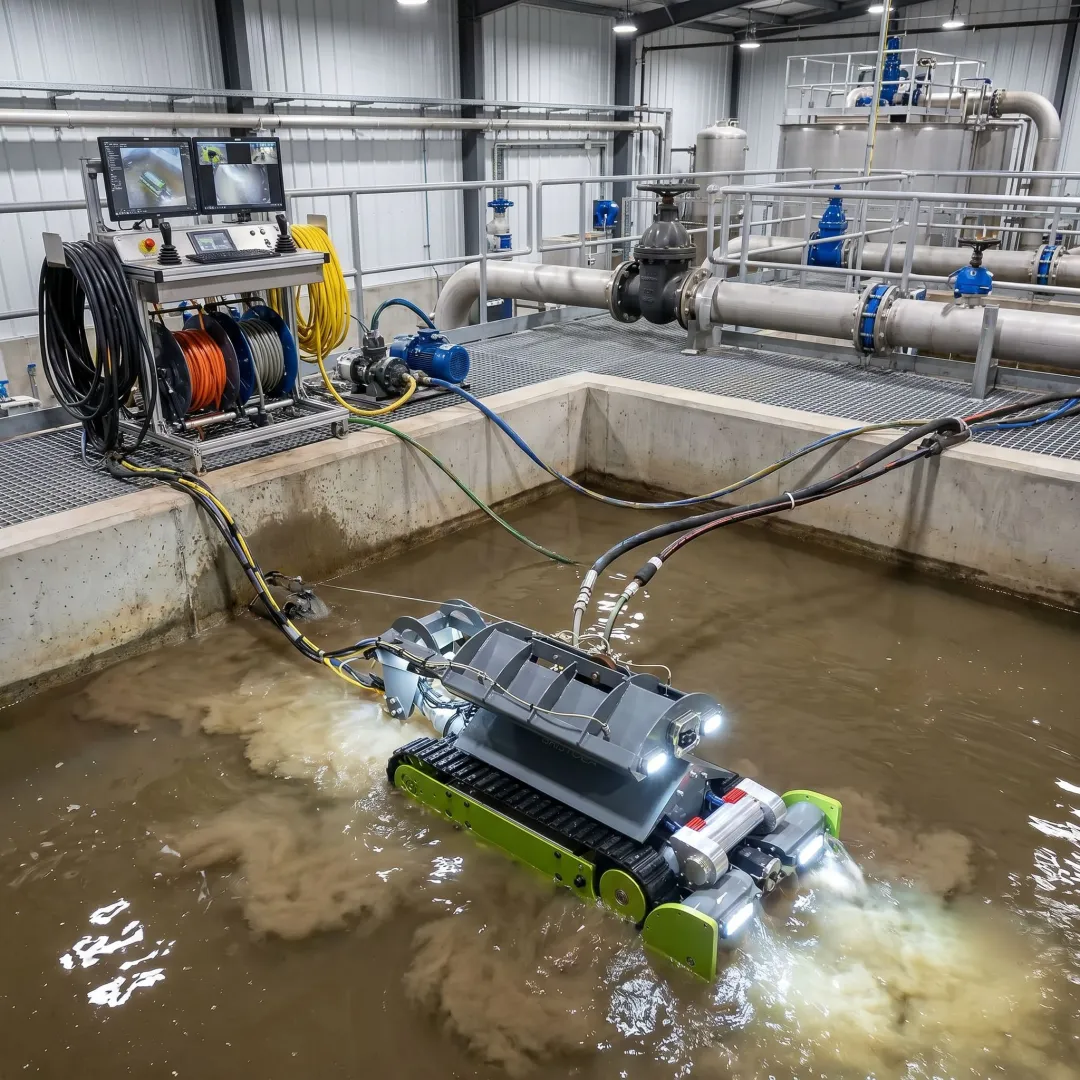 Wastewater Tank Cleaning & Maintenance Services