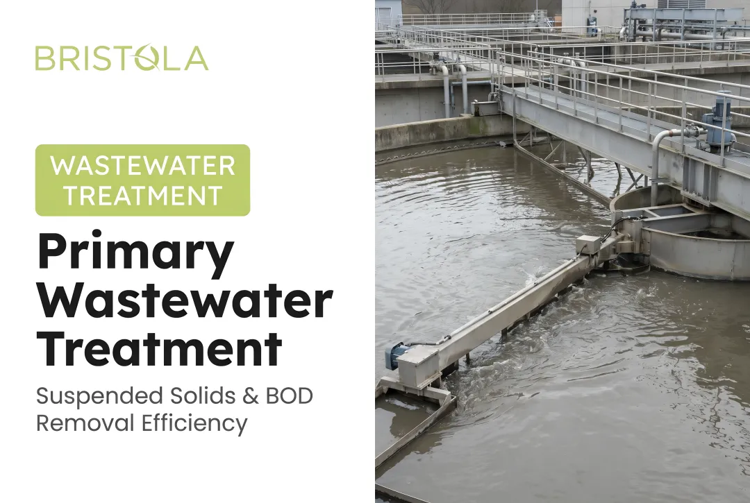 Primary Wastewater Treatment: Suspended Solids & BOD Removal Efficiency