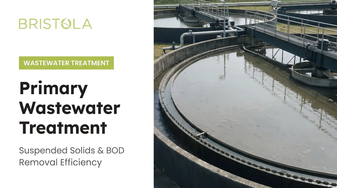 Primary Wastewater Treatment: Suspended Solids &amp; BOD Removal Efficiency