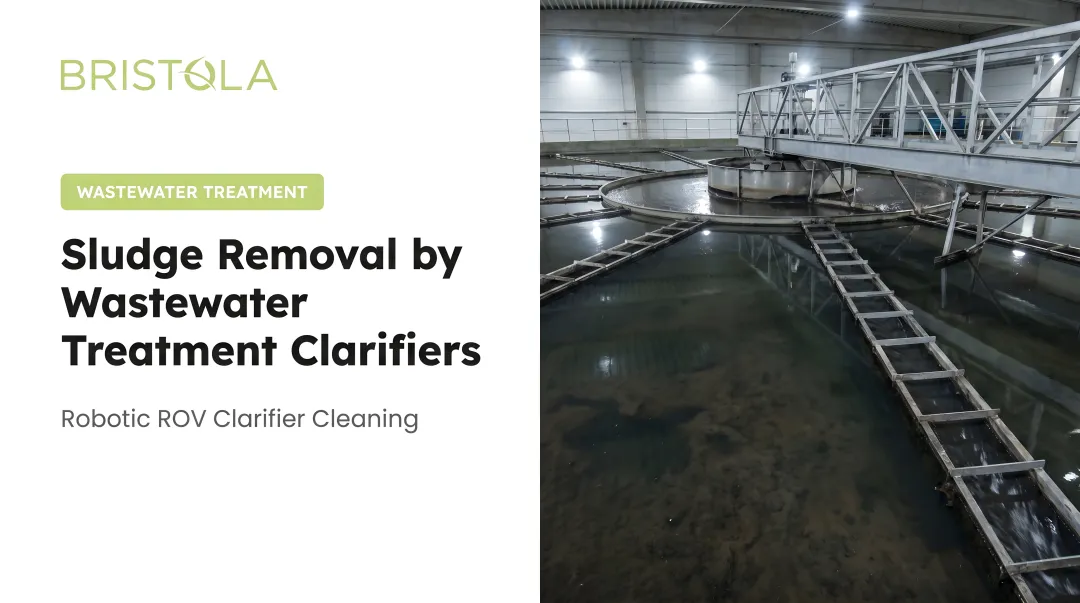 Sludge Removal by Wastewater Treatment Clarifiers