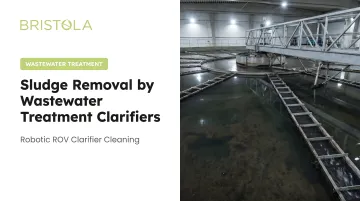 Sludge Removal by Wastewater Treatment Clarifiers