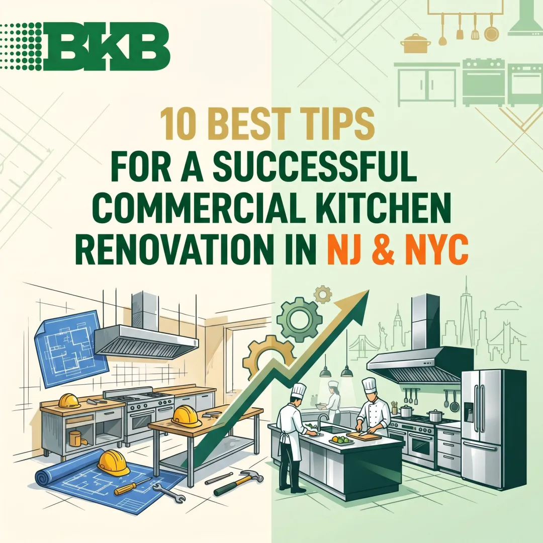 10 Best Tips for a Successful Commercial Kitchen Renovation in NJ & NYC
