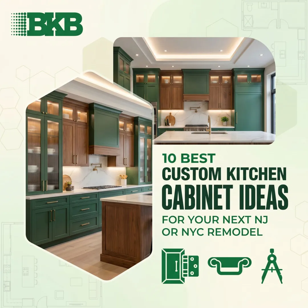10 Best Custom Kitchen Cabinet Ideas for Your Next NJ or NYC Remodel