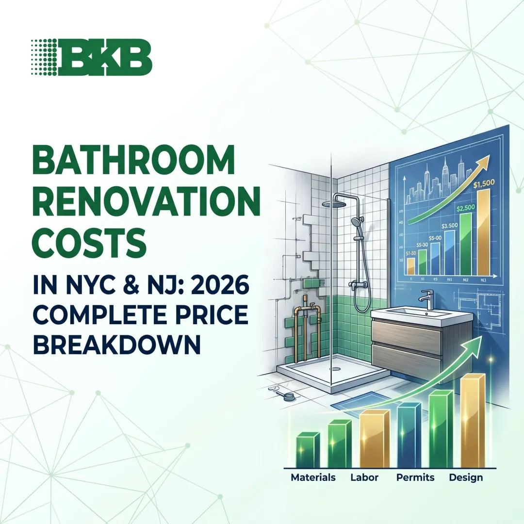 Bathroom Renovation Costs in NYC & NJ: 2026 Complete Price Breakdown