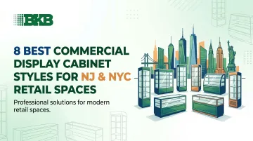 8 Best Commercial Display Cabinet Styles for NJ & NYC Retail Spaces