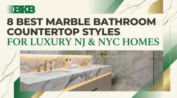 8 Best Marble Bathroom Countertop Styles for Luxury NJ &amp; NYC Homes