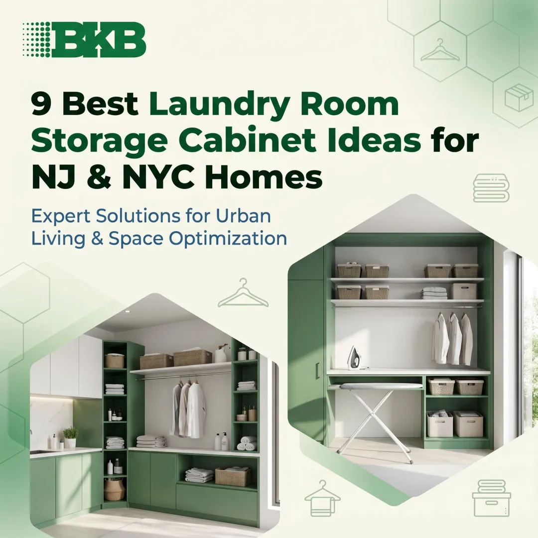 9 Best Laundry Room Storage Cabinet Ideas for NJ & NYC Homes