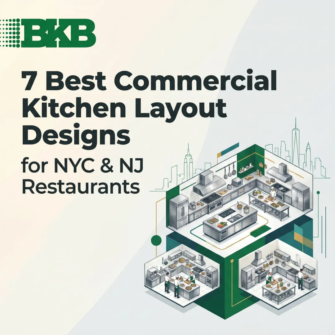 7 Best Commercial Kitchen Layout Designs for NYC & NJ Restaurants