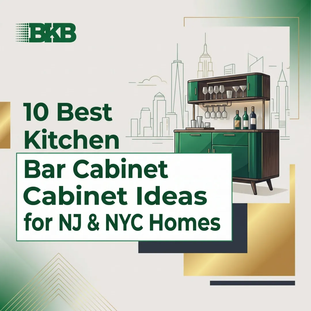 10 Best Kitchen Bar Cabinet Ideas for NJ & NYC Homes