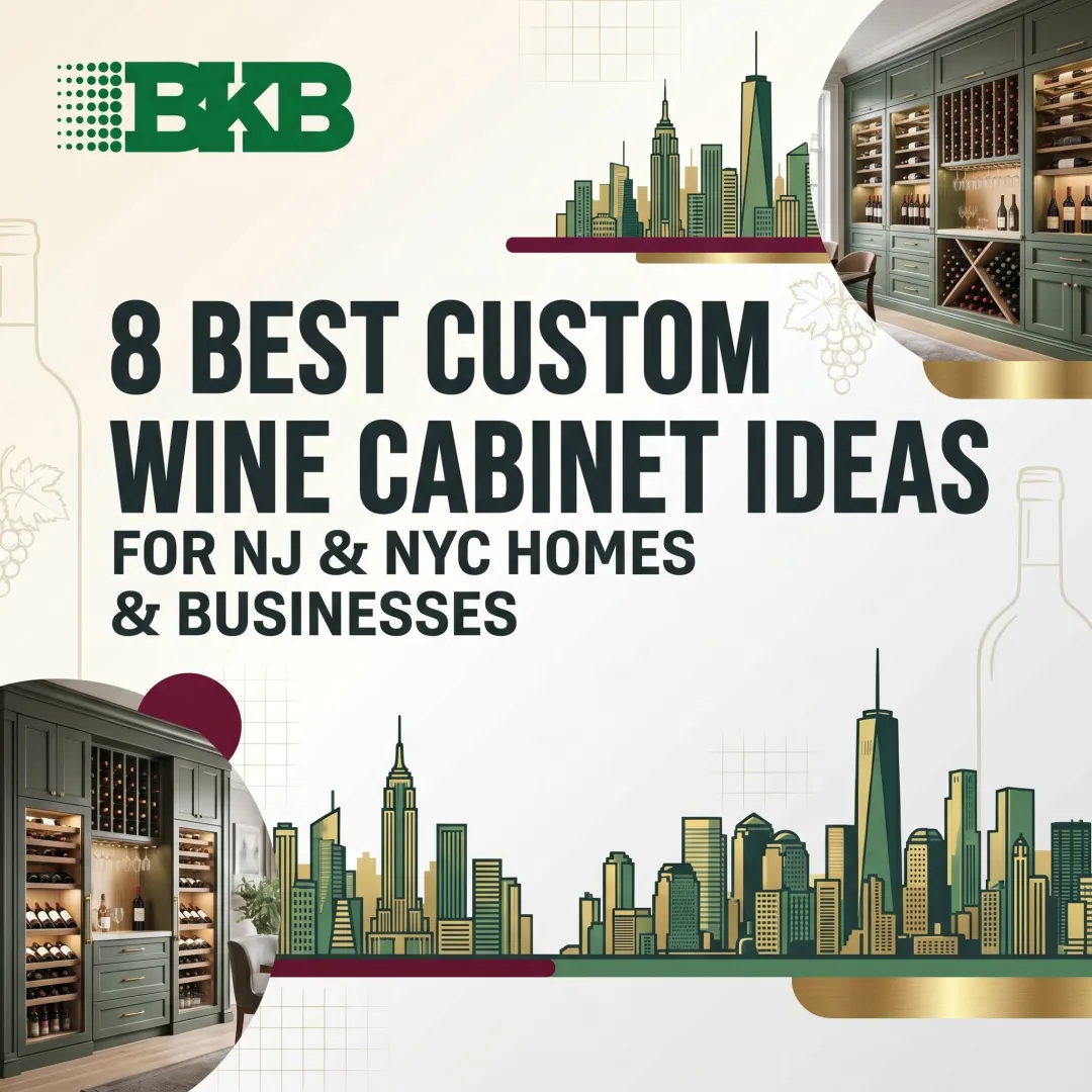 8 Best Custom Wine Cabinet Ideas for NJ & NYC Homes & Businesses