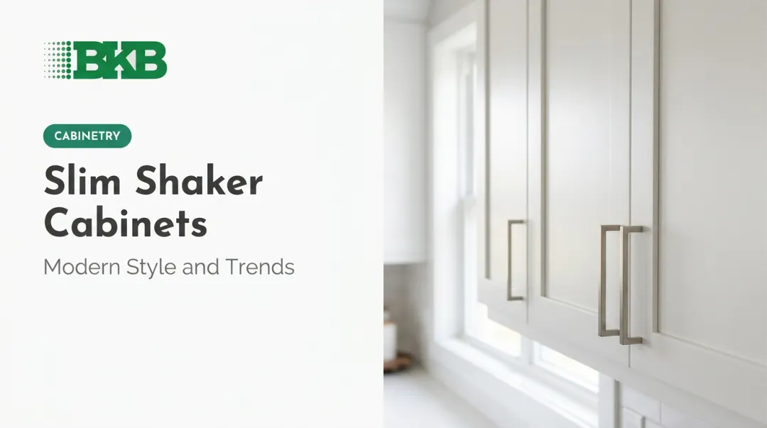 Slim Shaker Cabinets: Modern Style and Trends