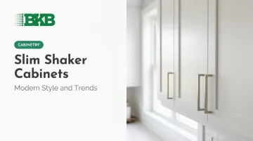 Slim Shaker Cabinets: Modern Style and Trends