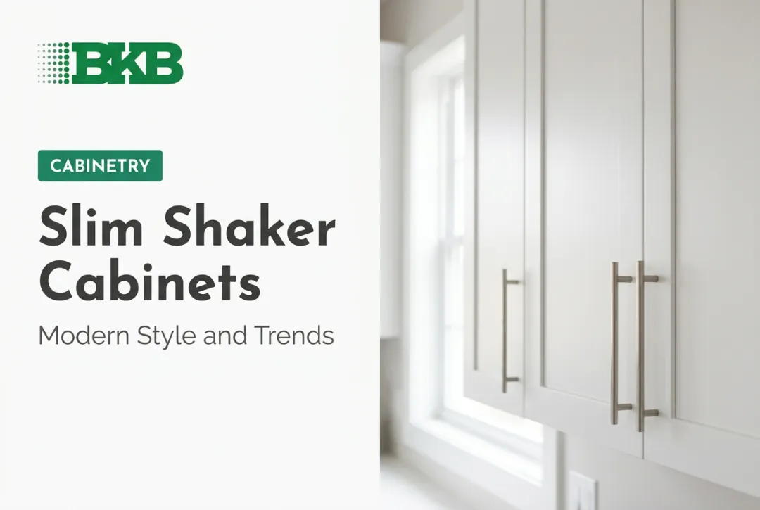 Slim Shaker Cabinets: Modern Style and Trends