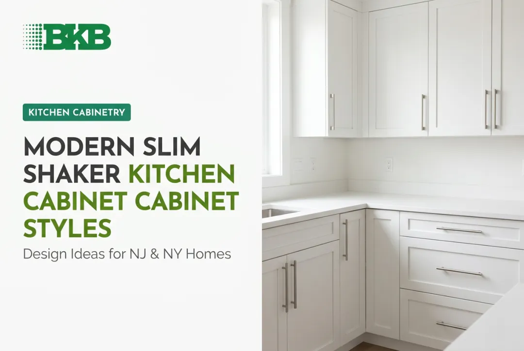 Modern Slim Shaker Kitchen Cabinet Styles
