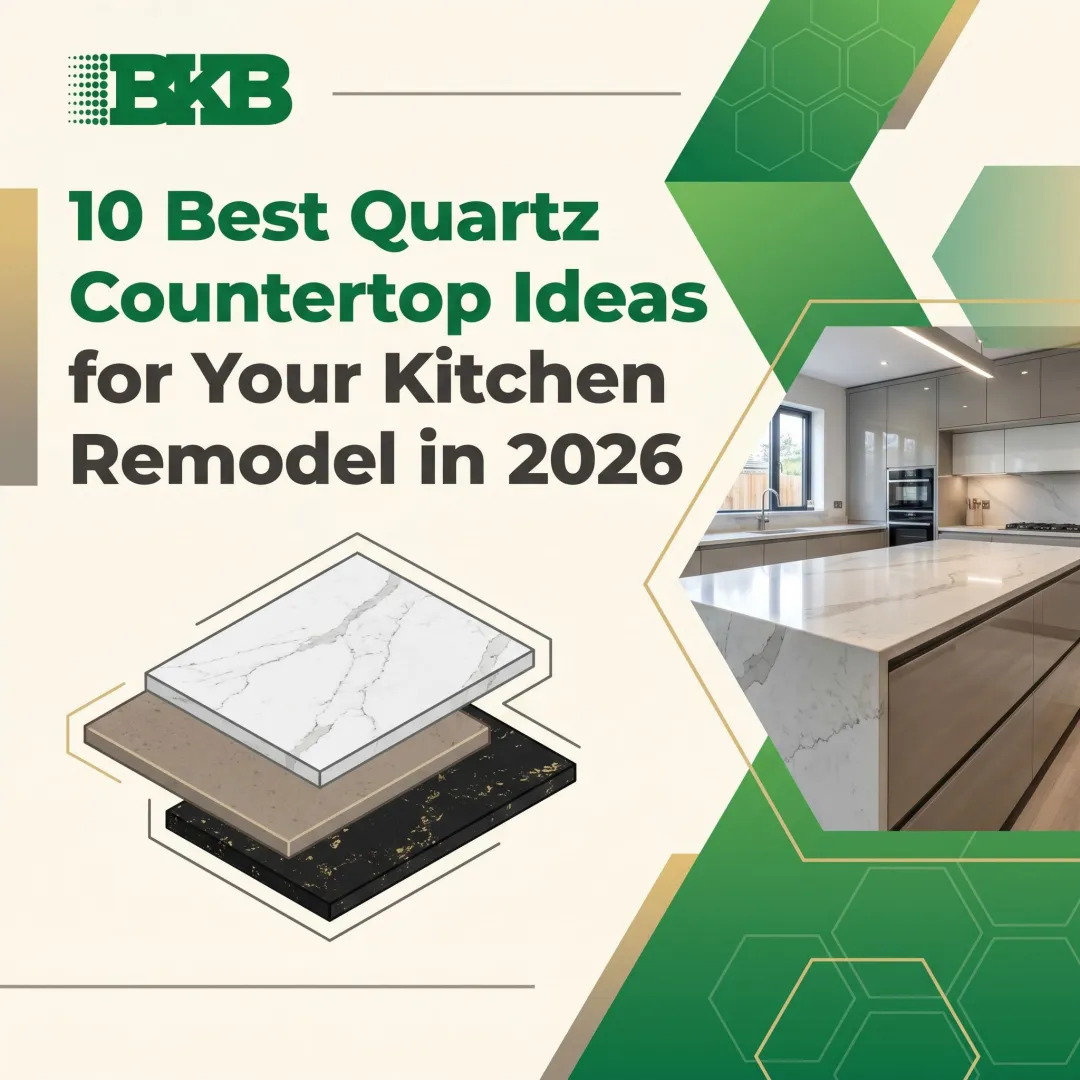 10 Best Quartz Countertop Ideas for Your Kitchen Remodel in 2026