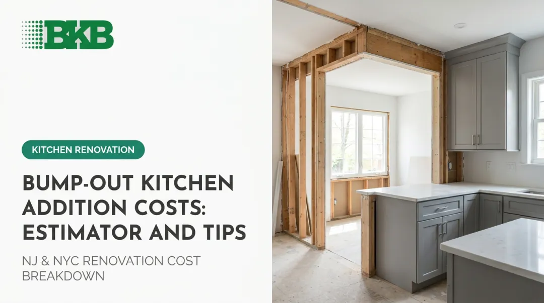 Bump-Out Kitchen Addition Costs: Estimator and Tips
