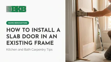 How to Install a Slab Door in an Existing Frame
