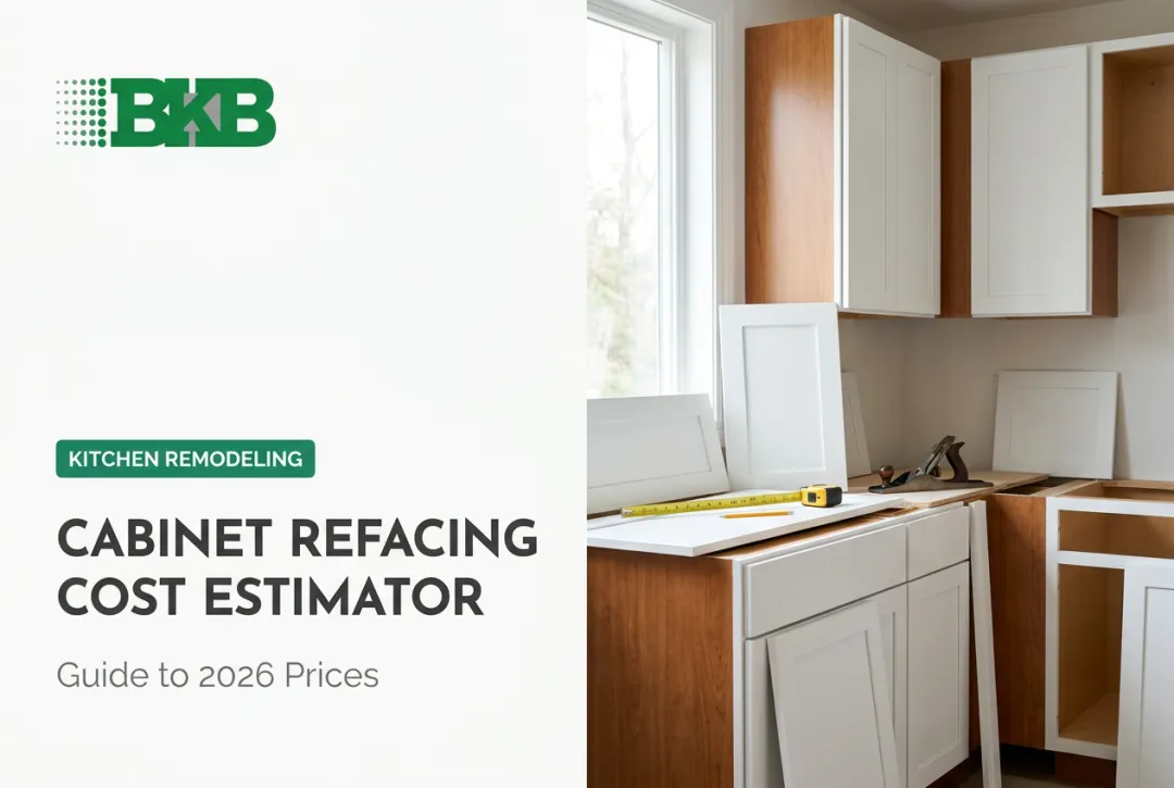 Cabinet Refacing Cost Estimator: Guide to 2026 Prices