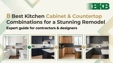 8 Best Kitchen Cabinet &amp; Countertop Combinations for a Stunning Remodel