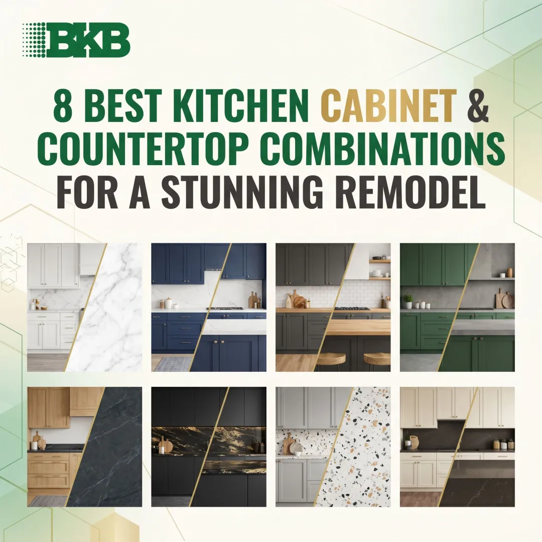 8 Best Kitchen Cabinet & Countertop Combinations for a Stunning Remodel