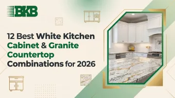 12 Best White Kitchen Cabinet &amp; Granite Countertop Combinations for 2026